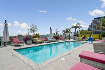 Maia avira at glendale sparkling rooftop pool